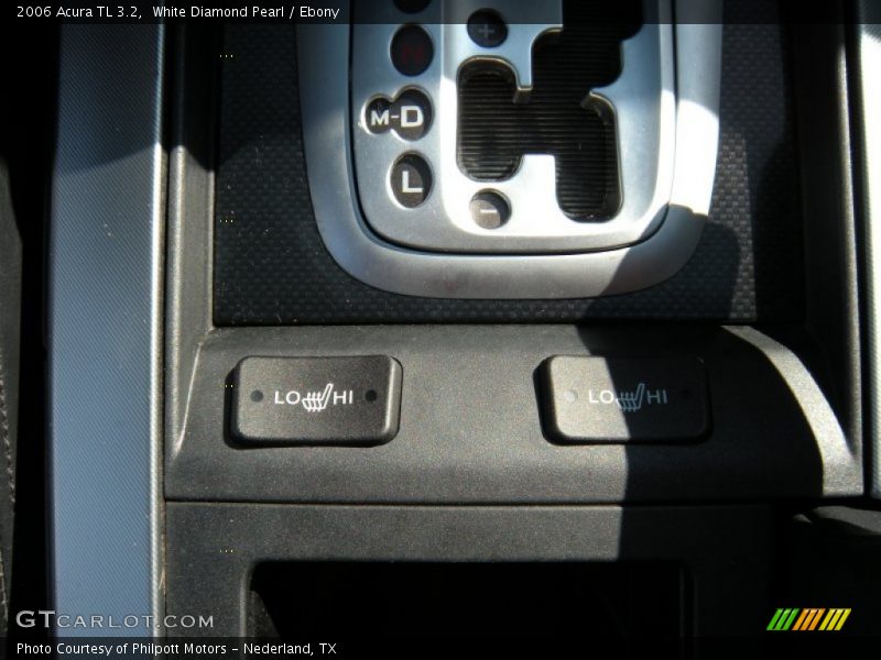 White Diamond Pearl / Ebony 2006 Acura TL 3.2