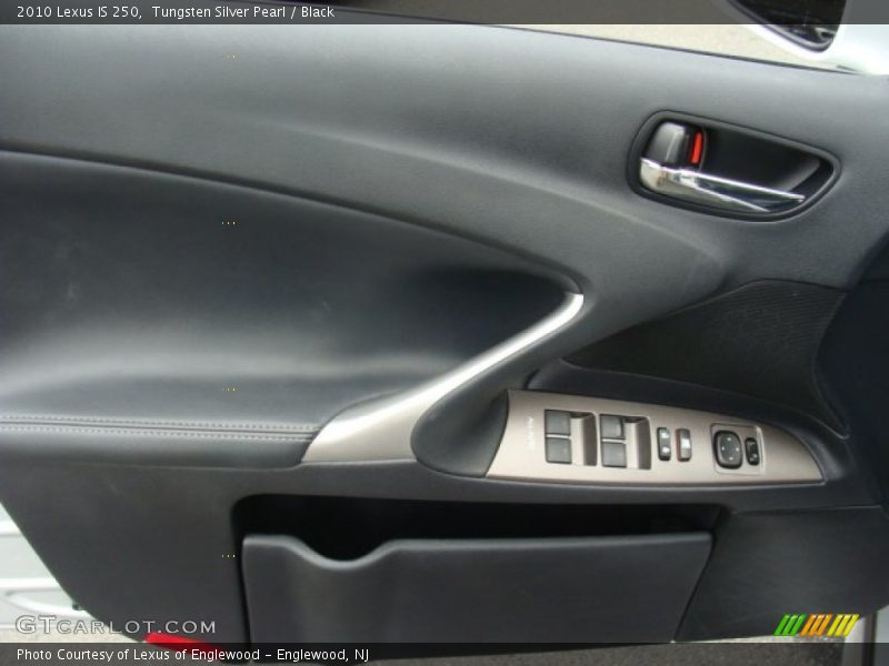 Tungsten Silver Pearl / Black 2010 Lexus IS 250