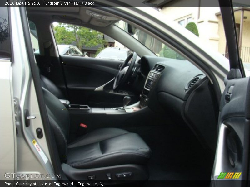 Tungsten Silver Pearl / Black 2010 Lexus IS 250
