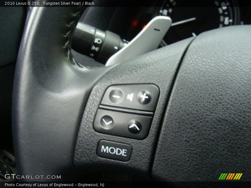 Tungsten Silver Pearl / Black 2010 Lexus IS 250