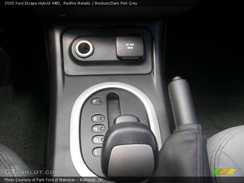 Redfire Metallic / Medium/Dark Flint Grey 2005 Ford Escape Hybrid 4WD