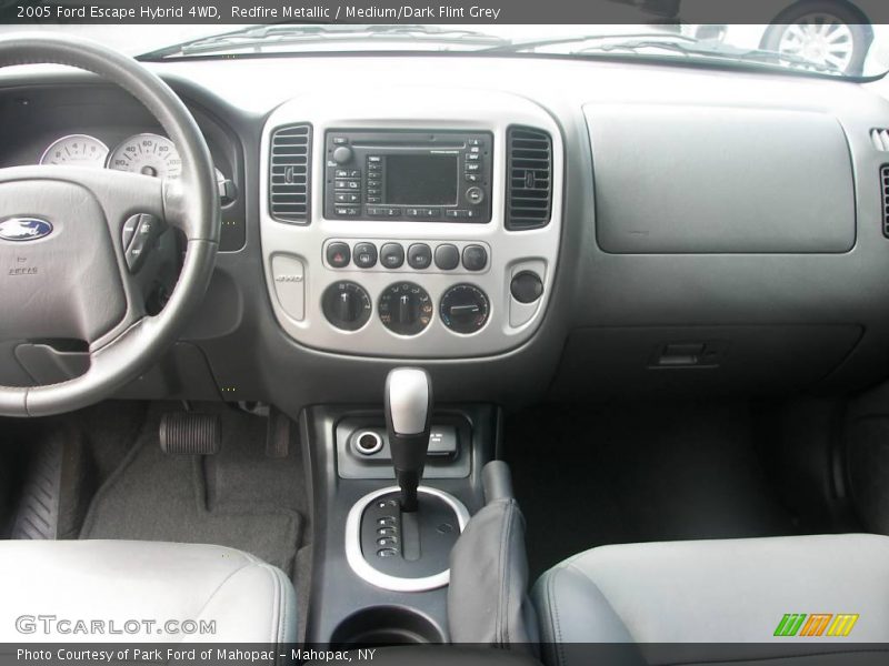 Redfire Metallic / Medium/Dark Flint Grey 2005 Ford Escape Hybrid 4WD