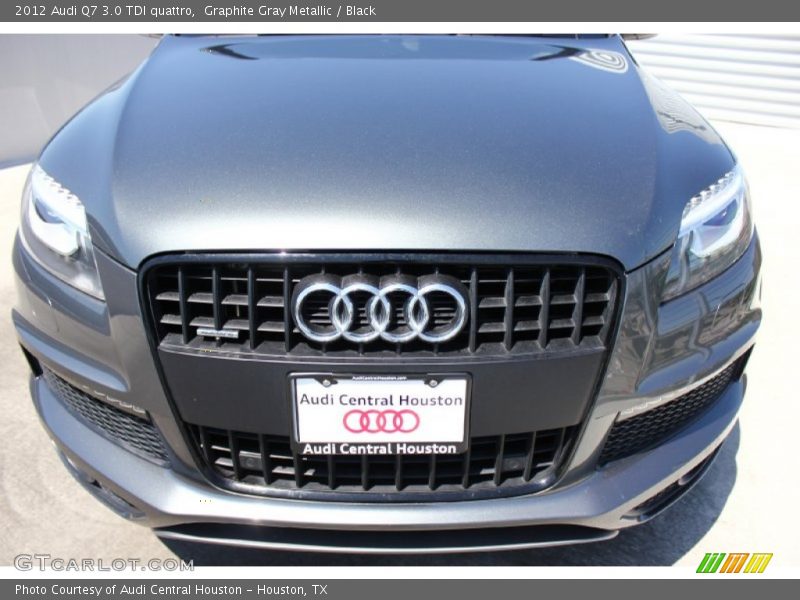 Graphite Gray Metallic / Black 2012 Audi Q7 3.0 TDI quattro