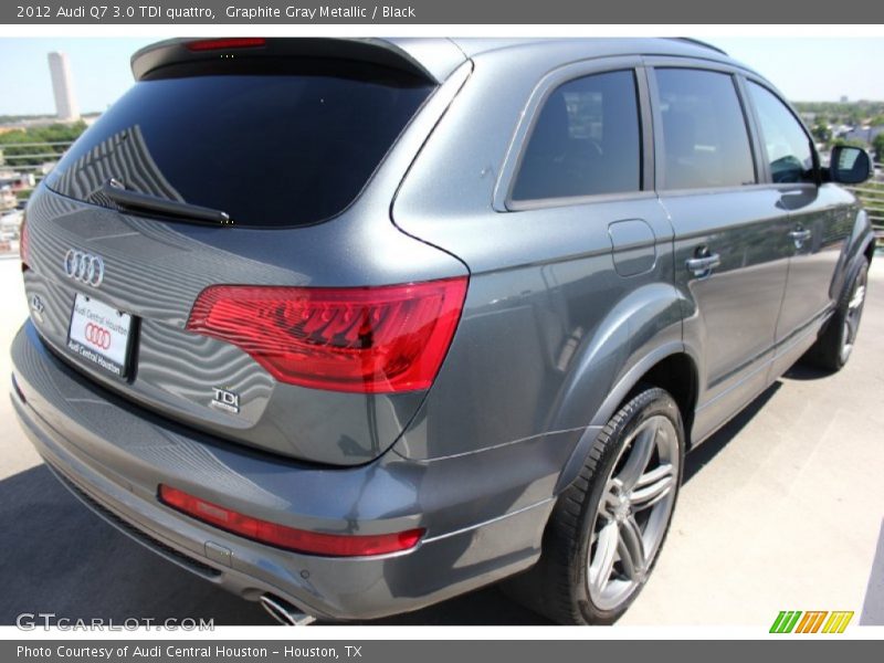 Graphite Gray Metallic / Black 2012 Audi Q7 3.0 TDI quattro