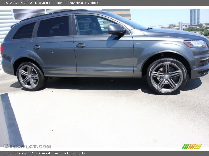 Graphite Gray Metallic / Black 2012 Audi Q7 3.0 TDI quattro