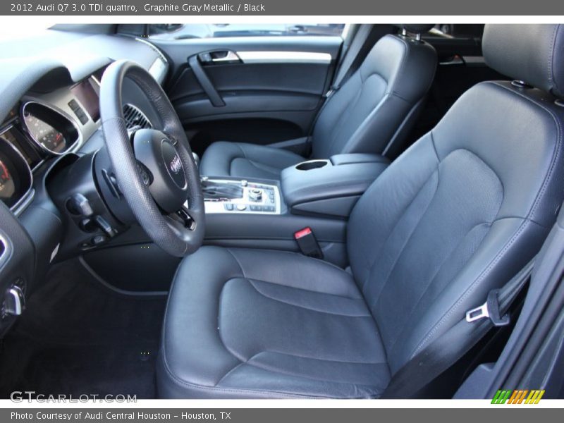 Graphite Gray Metallic / Black 2012 Audi Q7 3.0 TDI quattro