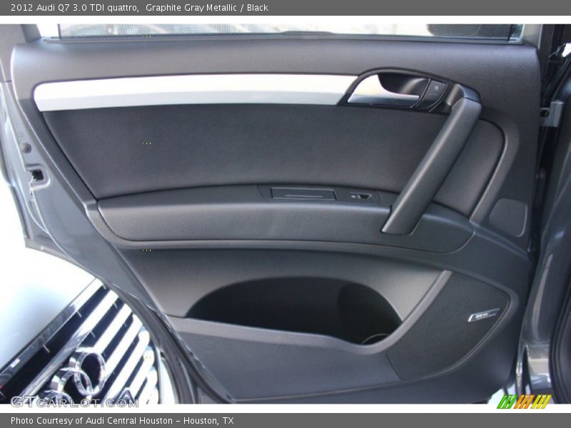 Graphite Gray Metallic / Black 2012 Audi Q7 3.0 TDI quattro