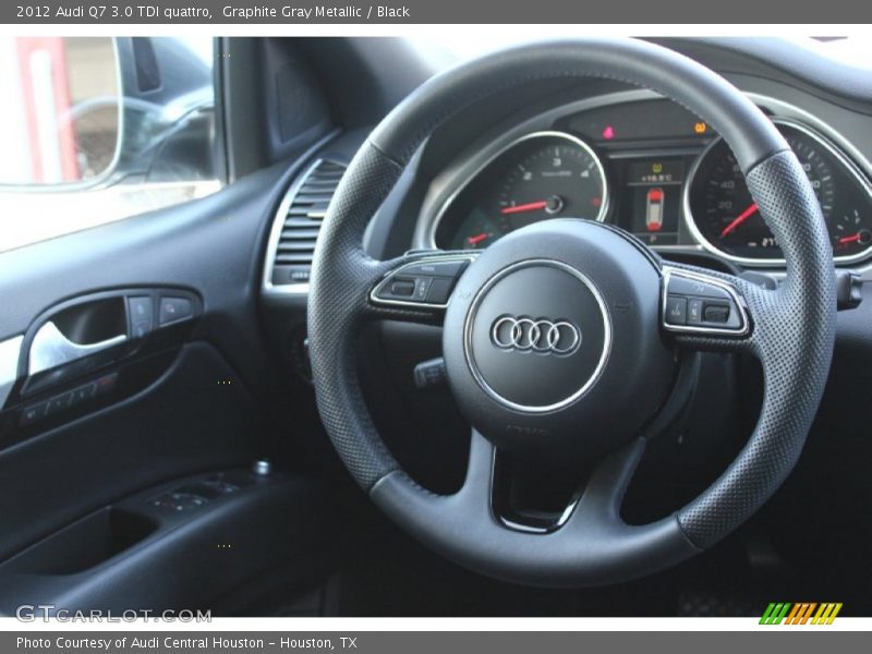 Graphite Gray Metallic / Black 2012 Audi Q7 3.0 TDI quattro