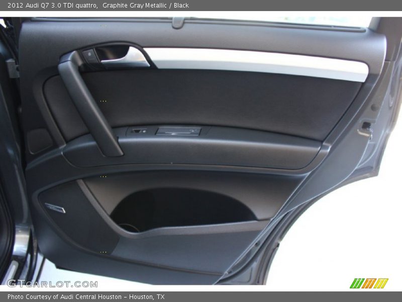 Graphite Gray Metallic / Black 2012 Audi Q7 3.0 TDI quattro
