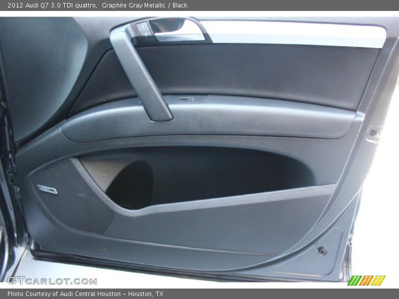 Graphite Gray Metallic / Black 2012 Audi Q7 3.0 TDI quattro