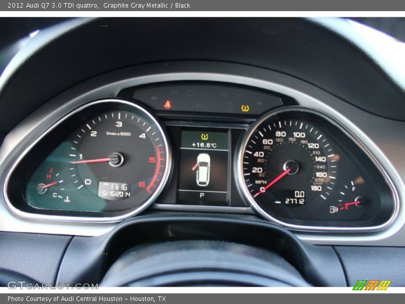 Graphite Gray Metallic / Black 2012 Audi Q7 3.0 TDI quattro