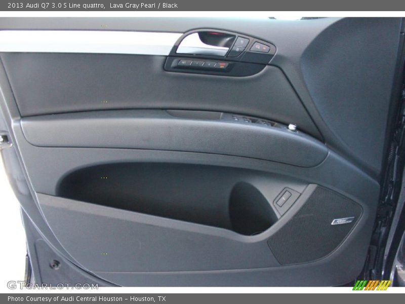 Lava Gray Pearl / Black 2013 Audi Q7 3.0 S Line quattro