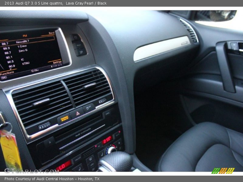 Lava Gray Pearl / Black 2013 Audi Q7 3.0 S Line quattro