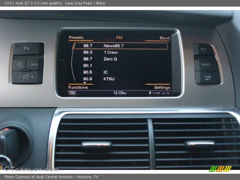Lava Gray Pearl / Black 2013 Audi Q7 3.0 S Line quattro