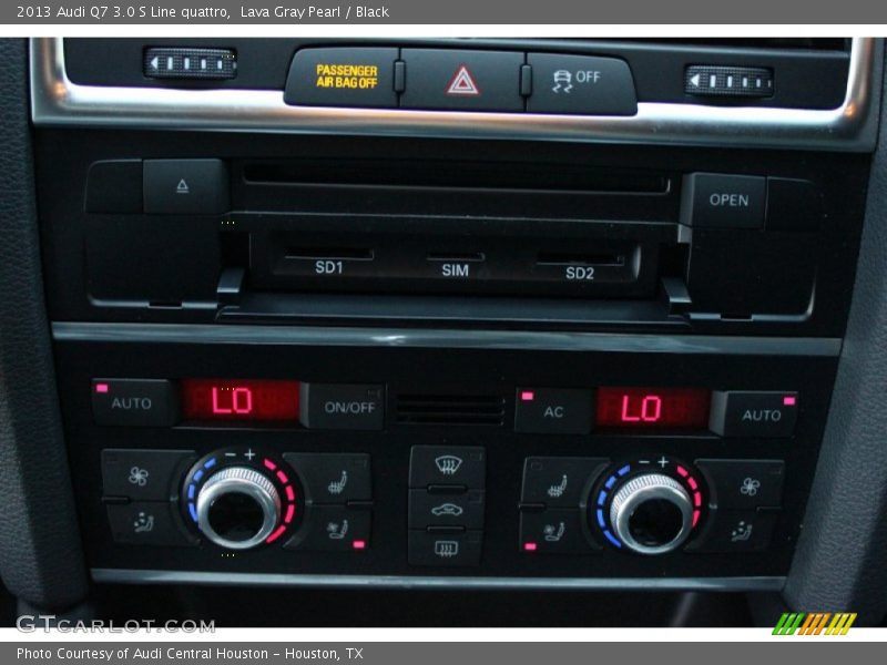 Lava Gray Pearl / Black 2013 Audi Q7 3.0 S Line quattro