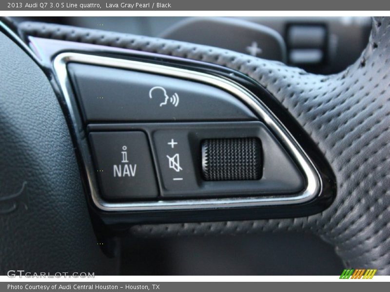 Lava Gray Pearl / Black 2013 Audi Q7 3.0 S Line quattro