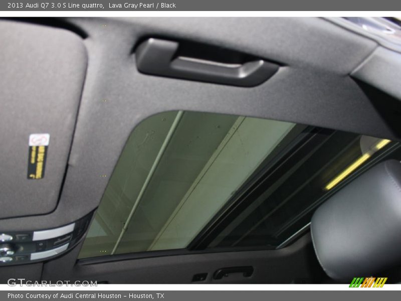 Lava Gray Pearl / Black 2013 Audi Q7 3.0 S Line quattro