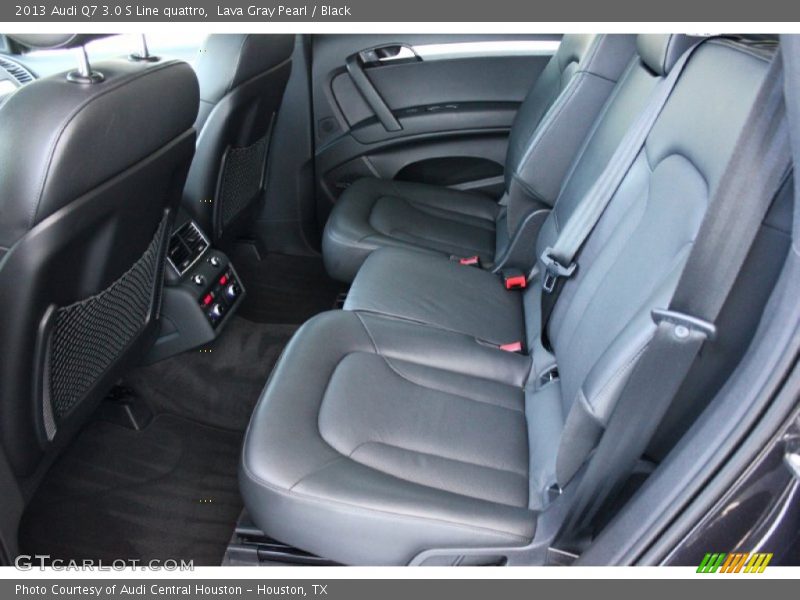Lava Gray Pearl / Black 2013 Audi Q7 3.0 S Line quattro