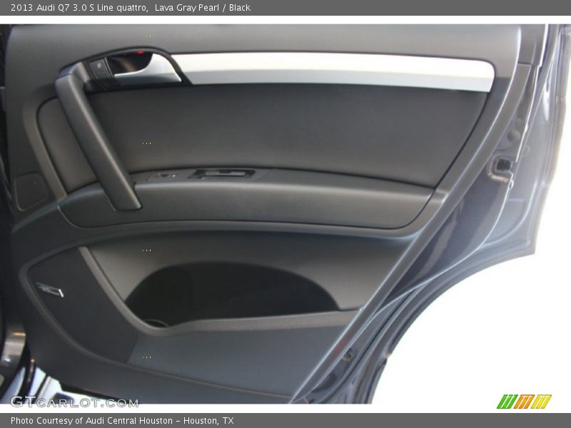 Lava Gray Pearl / Black 2013 Audi Q7 3.0 S Line quattro
