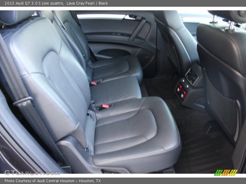 Lava Gray Pearl / Black 2013 Audi Q7 3.0 S Line quattro