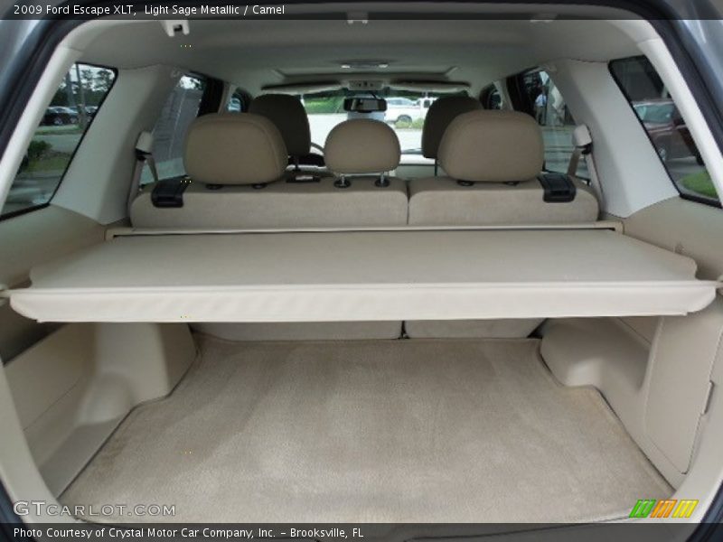 Light Sage Metallic / Camel 2009 Ford Escape XLT