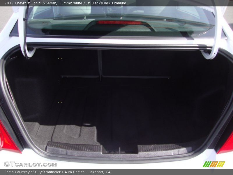 Summit White / Jet Black/Dark Titanium 2013 Chevrolet Sonic LS Sedan