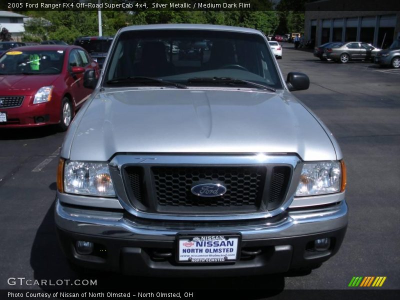Silver Metallic / Medium Dark Flint 2005 Ford Ranger FX4 Off-Road SuperCab 4x4