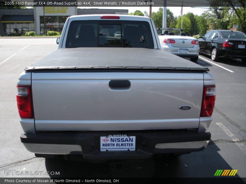 Silver Metallic / Medium Dark Flint 2005 Ford Ranger FX4 Off-Road SuperCab 4x4