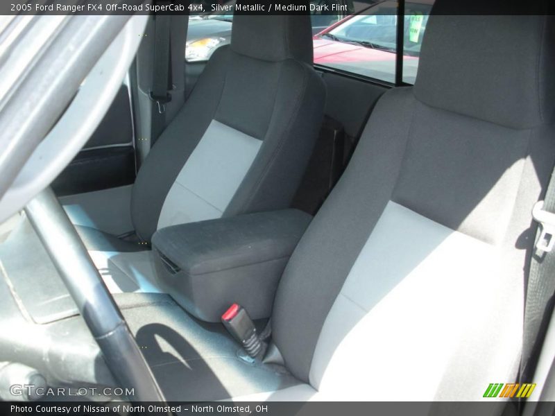 Silver Metallic / Medium Dark Flint 2005 Ford Ranger FX4 Off-Road SuperCab 4x4