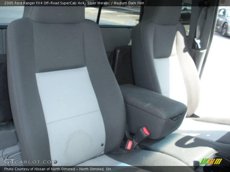 Silver Metallic / Medium Dark Flint 2005 Ford Ranger FX4 Off-Road SuperCab 4x4