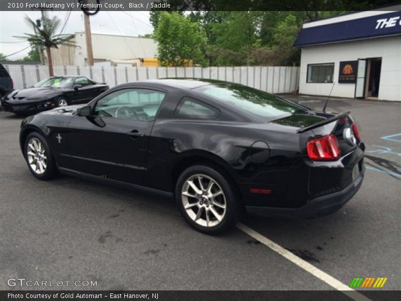Black / Saddle 2010 Ford Mustang V6 Premium Coupe