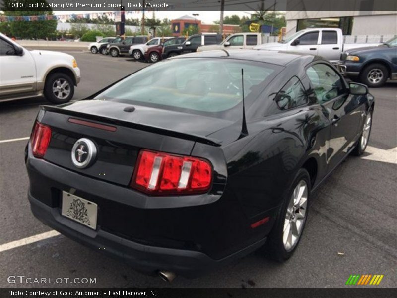 Black / Saddle 2010 Ford Mustang V6 Premium Coupe