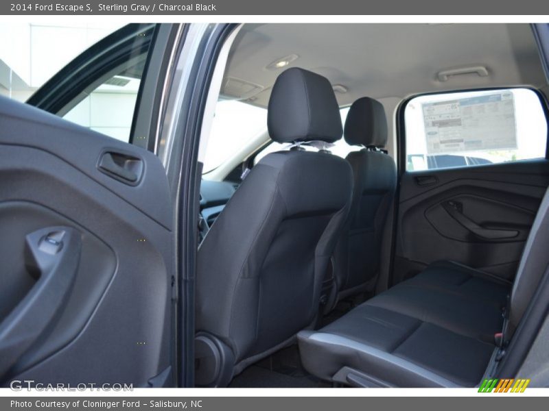 Sterling Gray / Charcoal Black 2014 Ford Escape S