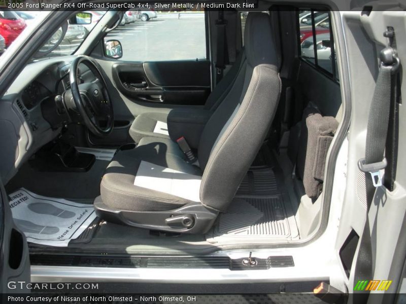 Silver Metallic / Medium Dark Flint 2005 Ford Ranger FX4 Off-Road SuperCab 4x4