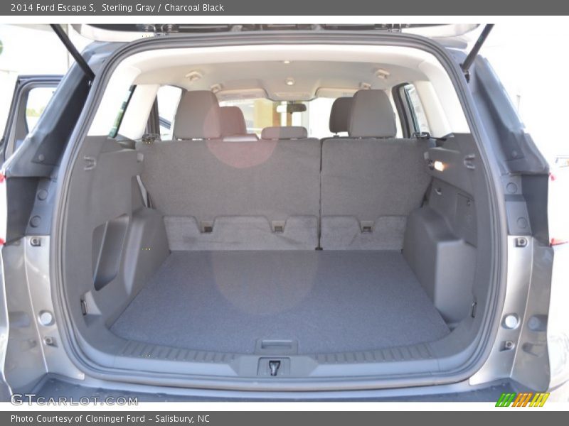 Sterling Gray / Charcoal Black 2014 Ford Escape S