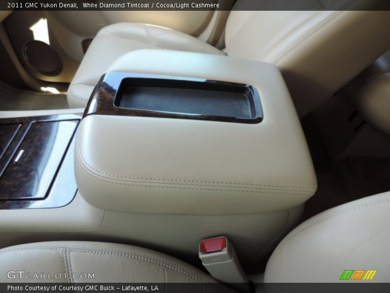 White Diamond Tintcoat / Cocoa/Light Cashmere 2011 GMC Yukon Denali