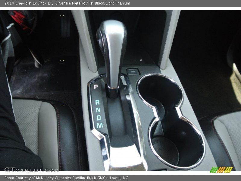 Silver Ice Metallic / Jet Black/Light Titanium 2010 Chevrolet Equinox LT