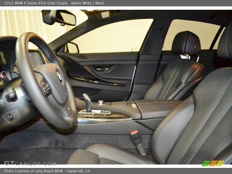 Alpine White / Black 2013 BMW 6 Series 650i Gran Coupe