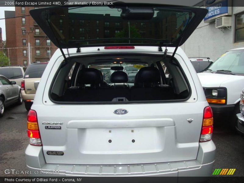 Silver Metallic / Ebony Black 2006 Ford Escape Limited 4WD