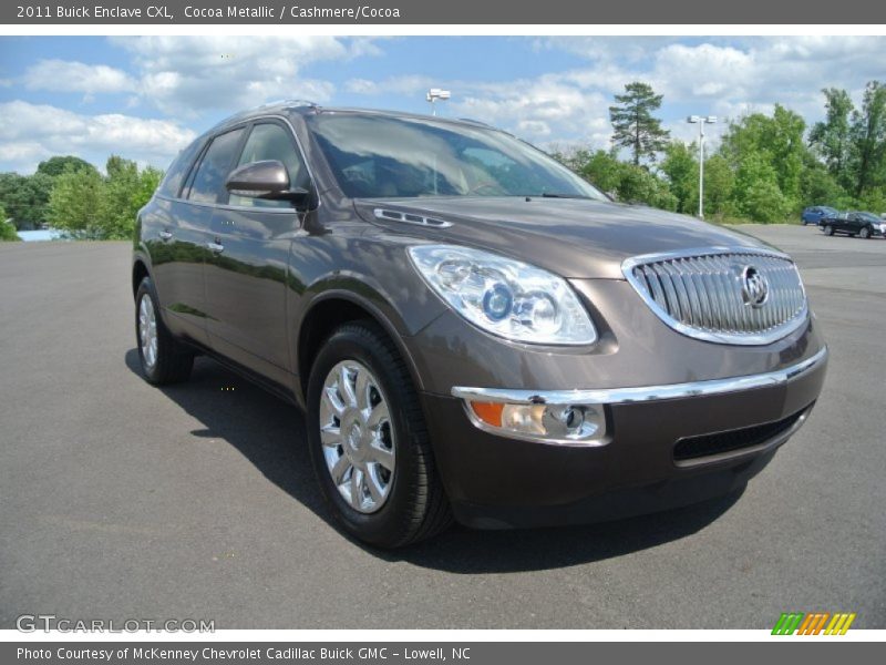 Cocoa Metallic / Cashmere/Cocoa 2011 Buick Enclave CXL