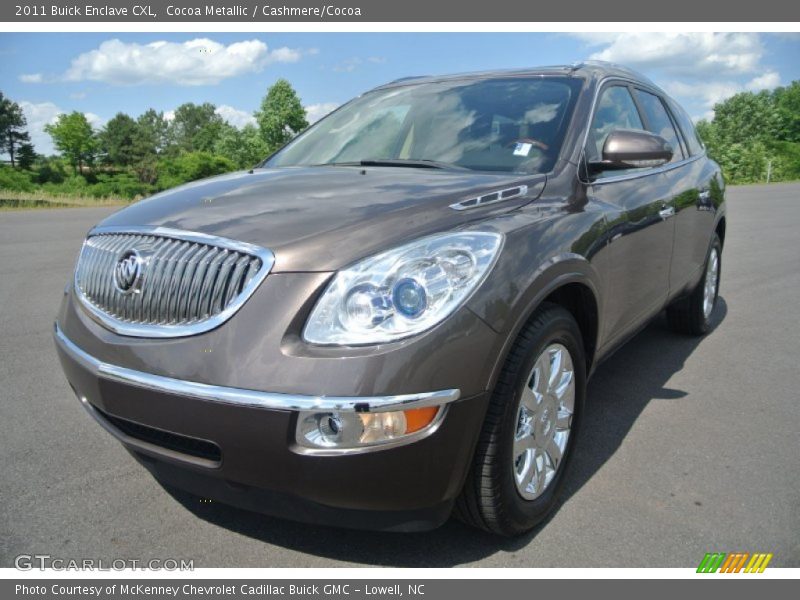 Cocoa Metallic / Cashmere/Cocoa 2011 Buick Enclave CXL