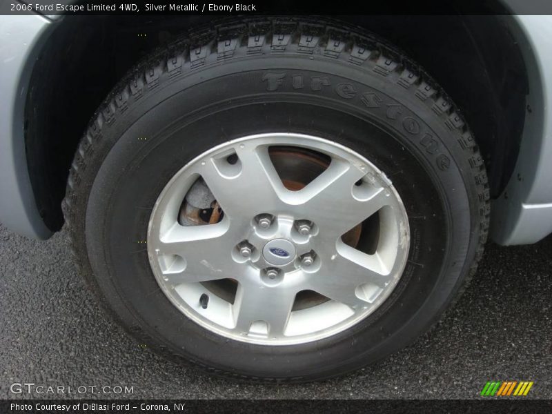 Silver Metallic / Ebony Black 2006 Ford Escape Limited 4WD