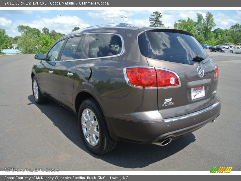 Cocoa Metallic / Cashmere/Cocoa 2011 Buick Enclave CXL