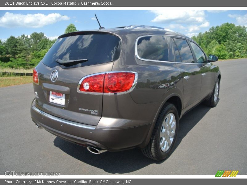 Cocoa Metallic / Cashmere/Cocoa 2011 Buick Enclave CXL