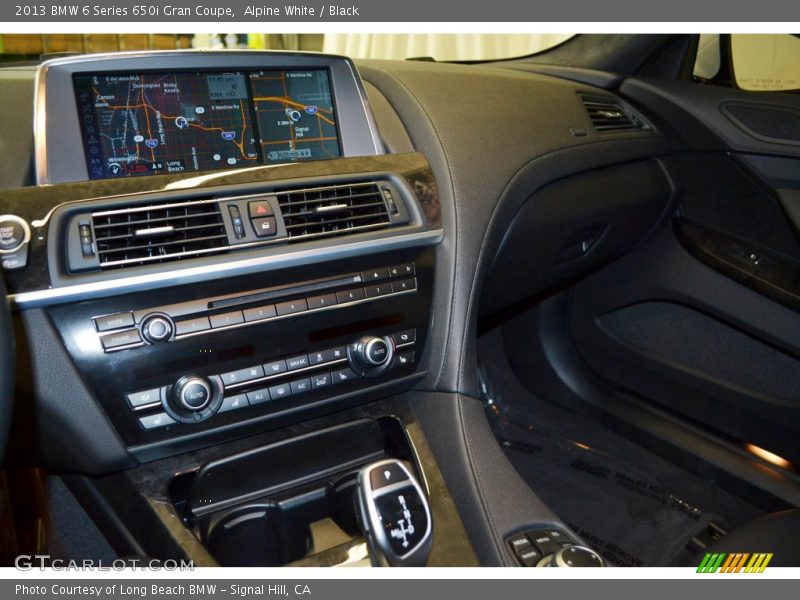 Alpine White / Black 2013 BMW 6 Series 650i Gran Coupe