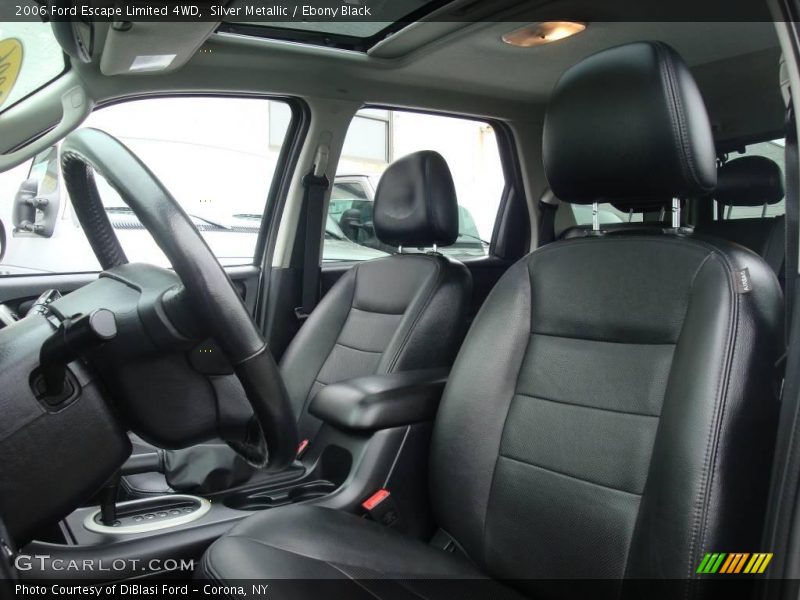 Silver Metallic / Ebony Black 2006 Ford Escape Limited 4WD