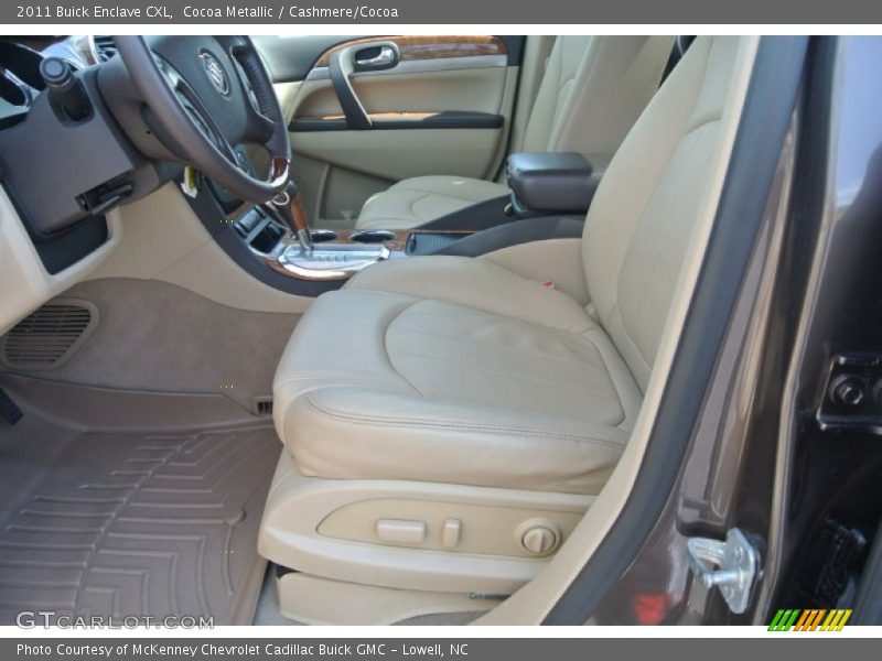 Cocoa Metallic / Cashmere/Cocoa 2011 Buick Enclave CXL