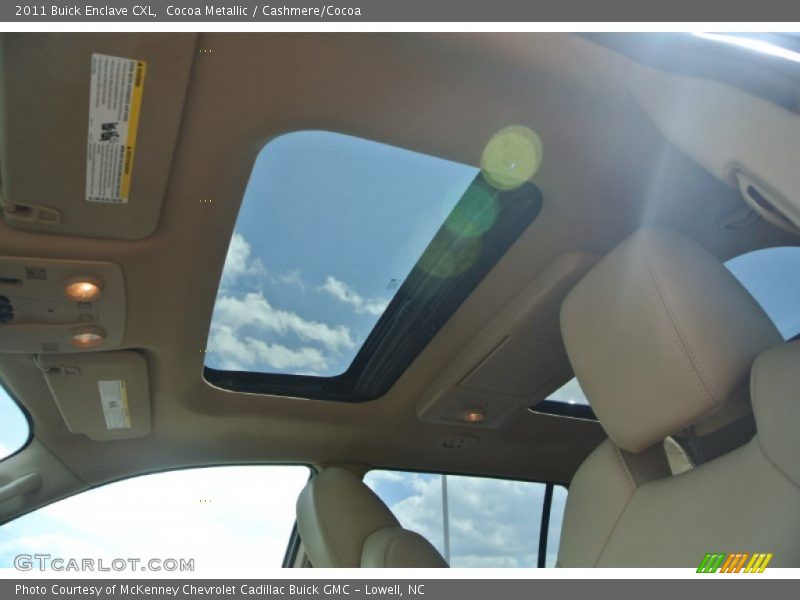 Cocoa Metallic / Cashmere/Cocoa 2011 Buick Enclave CXL