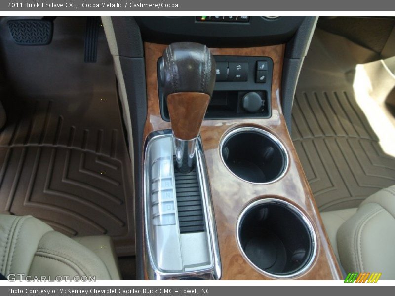 Cocoa Metallic / Cashmere/Cocoa 2011 Buick Enclave CXL