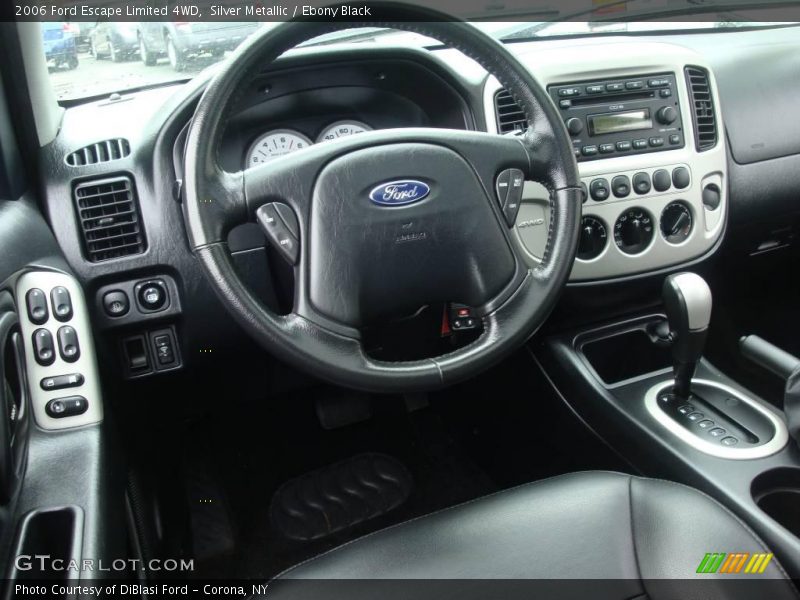 Silver Metallic / Ebony Black 2006 Ford Escape Limited 4WD